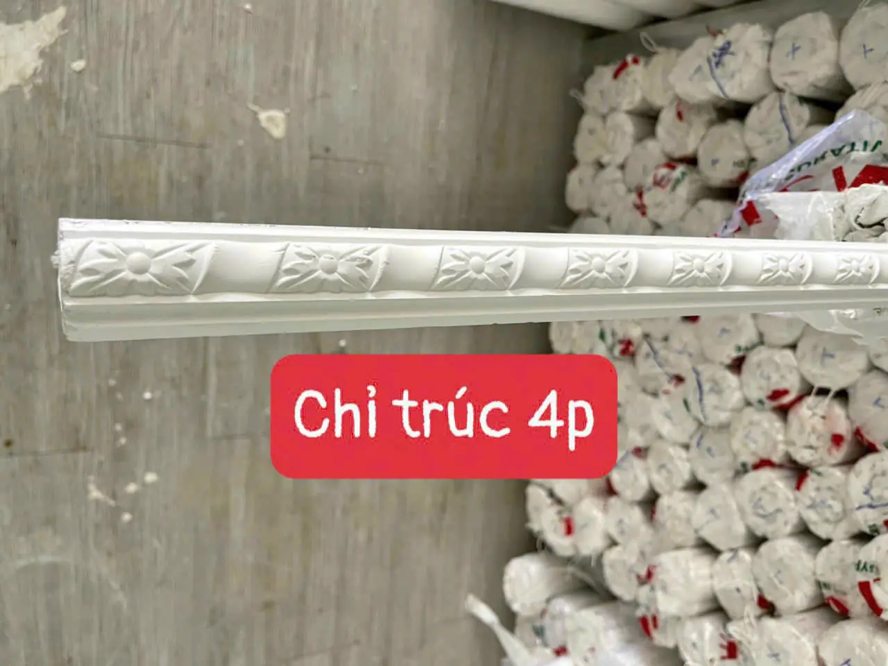Phào Chỉ Thạch Cao Chỉ Trúc Bản 4 Phân