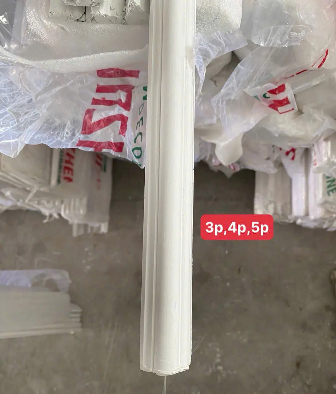 Phào Chỉ Thạch Cao Trơn Bản 3P, 4P, 5P