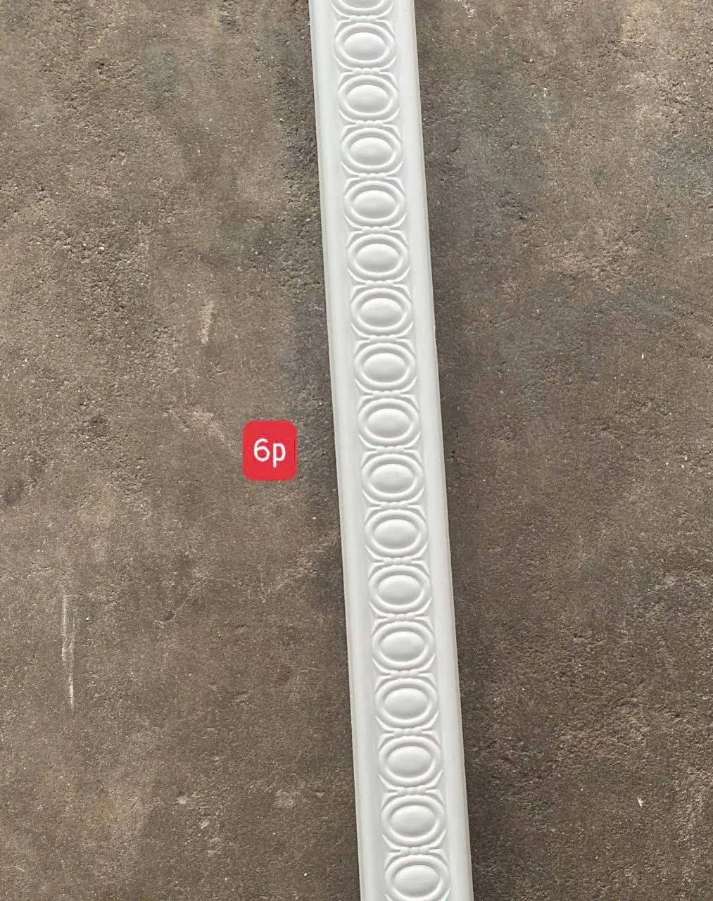 Phào Chỉ Thạch Cao Hoa Văn Oval Bản 6 Phân