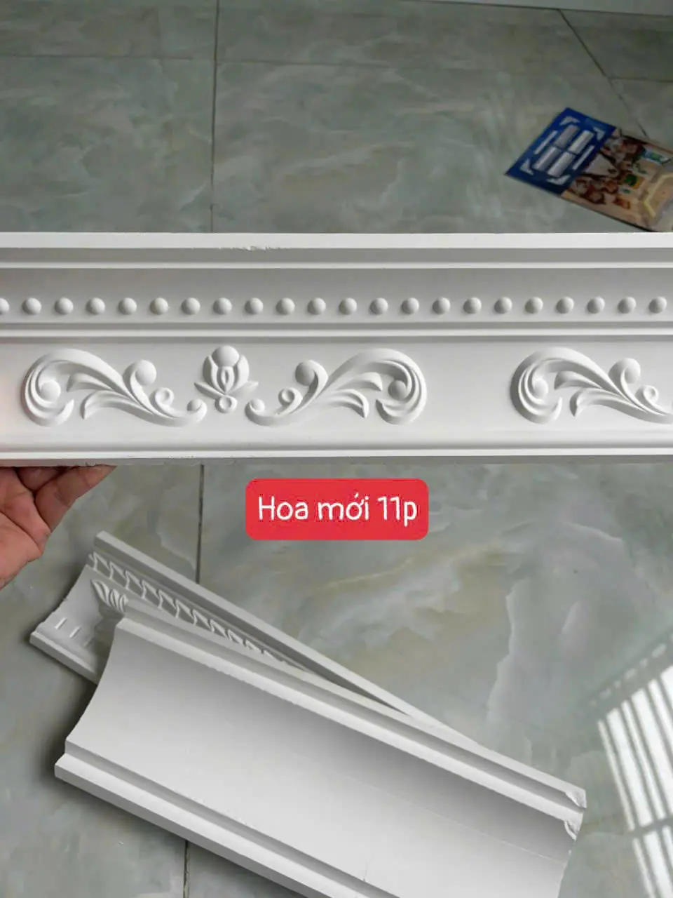 Phào Chỉ Thạch Cao Hoa Mới Bản 11 Phân