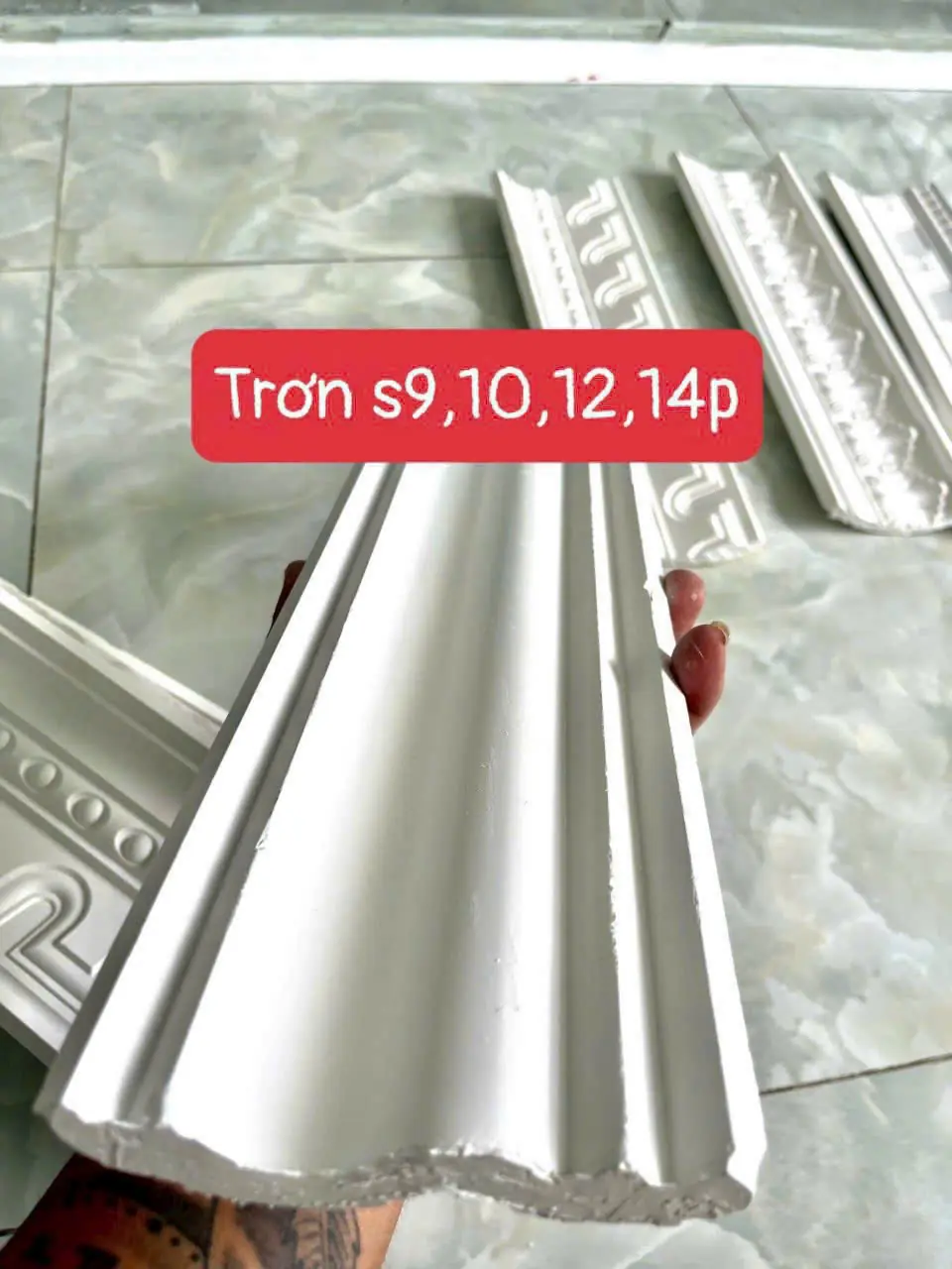 Phào Trơn Thạch Cao S9, 10P, 12P, 14P