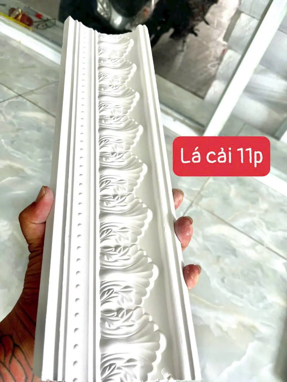 Phào Lá Cải Thạch Cao 11P